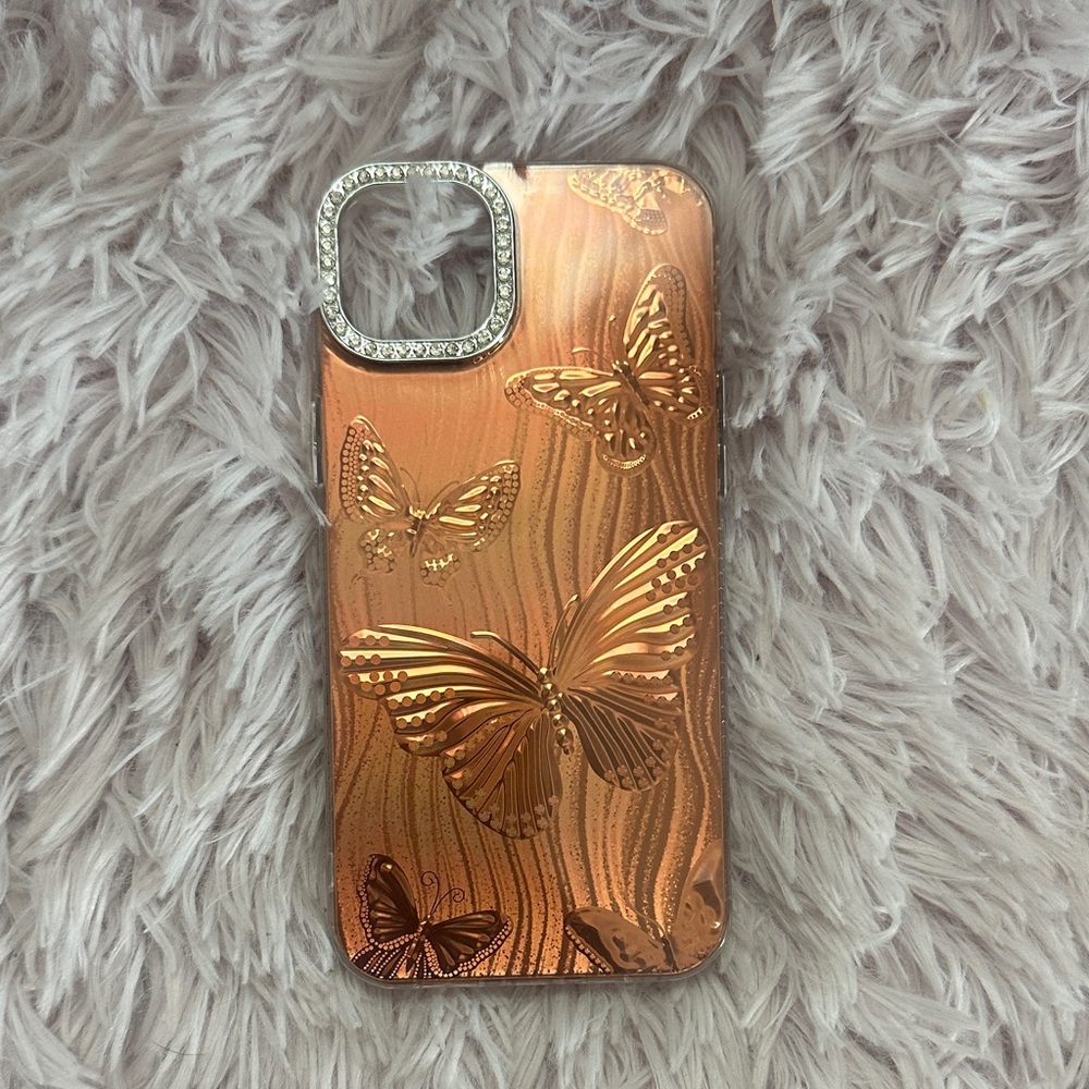 Amazon Gold Butterfly Phone Case ✨